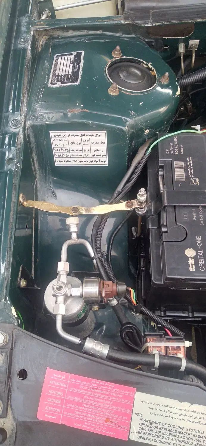 پژو آردی دوگانه سوز CNG - 1384