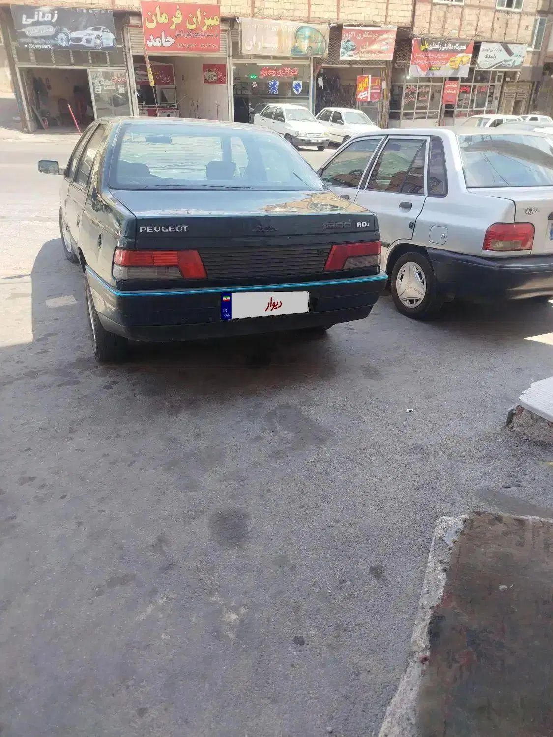 پژو آردی دوگانه سوز CNG - 1385