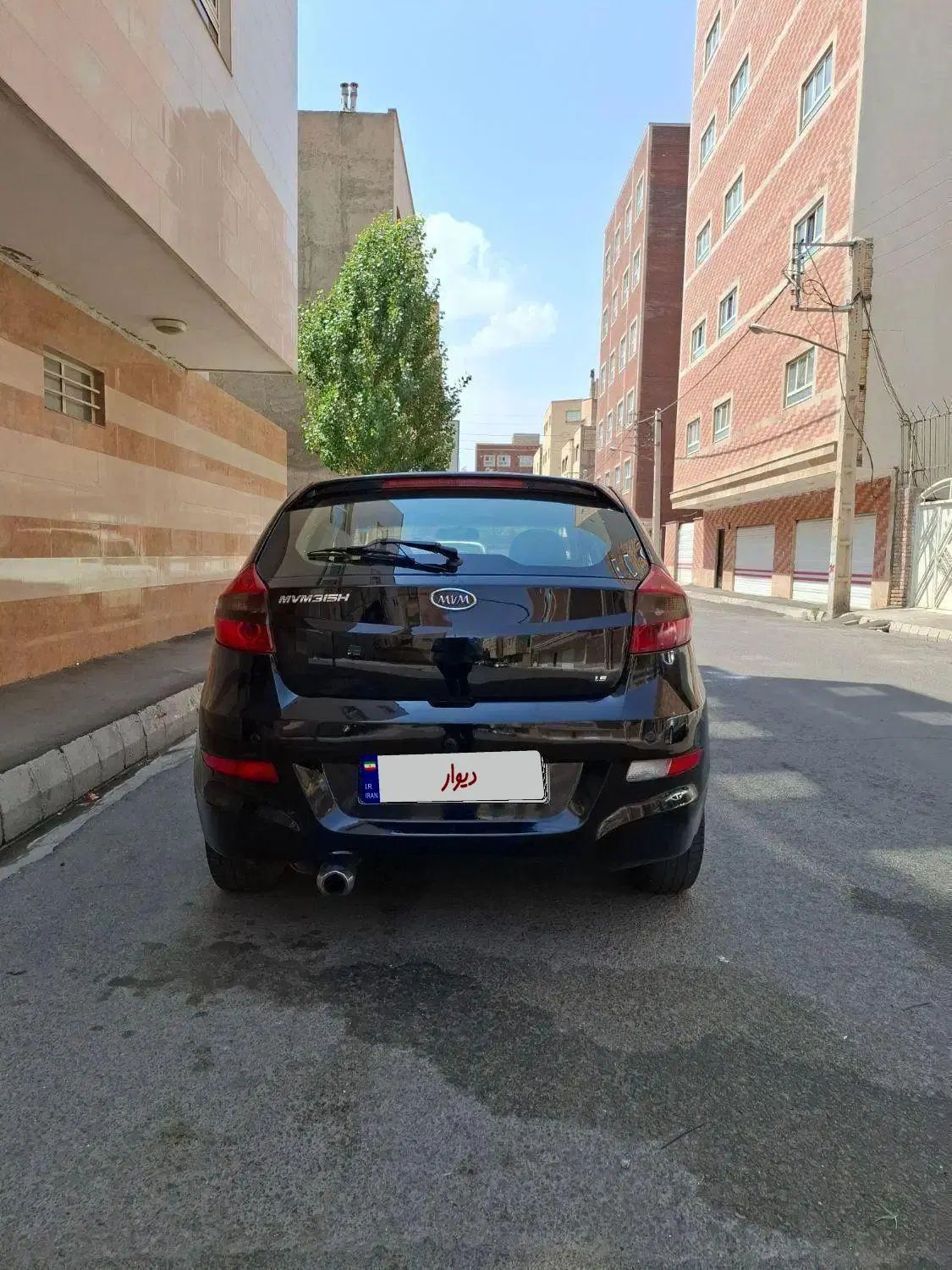 ام وی ام 315 هاچ بک ساده دنده ای - 1391