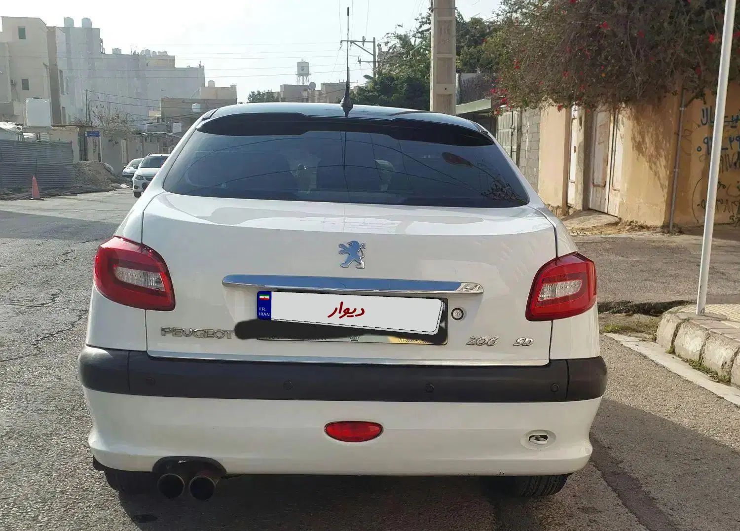 پژو ۲۰۶ صندوق دار v9 - 1390