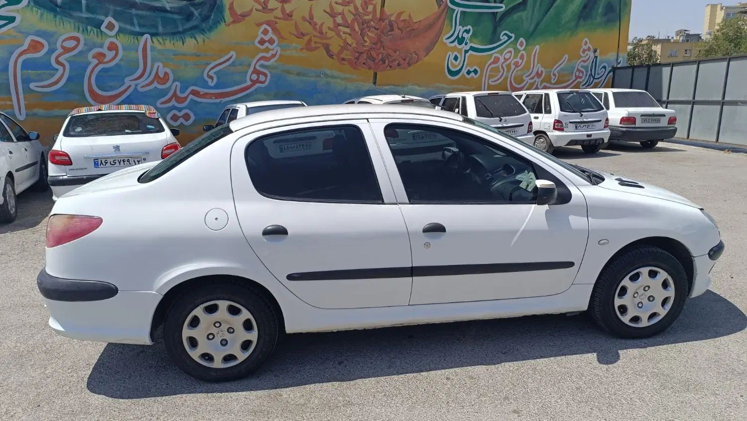 پژو ۲۰۶ صندوق دار v8 - 1394