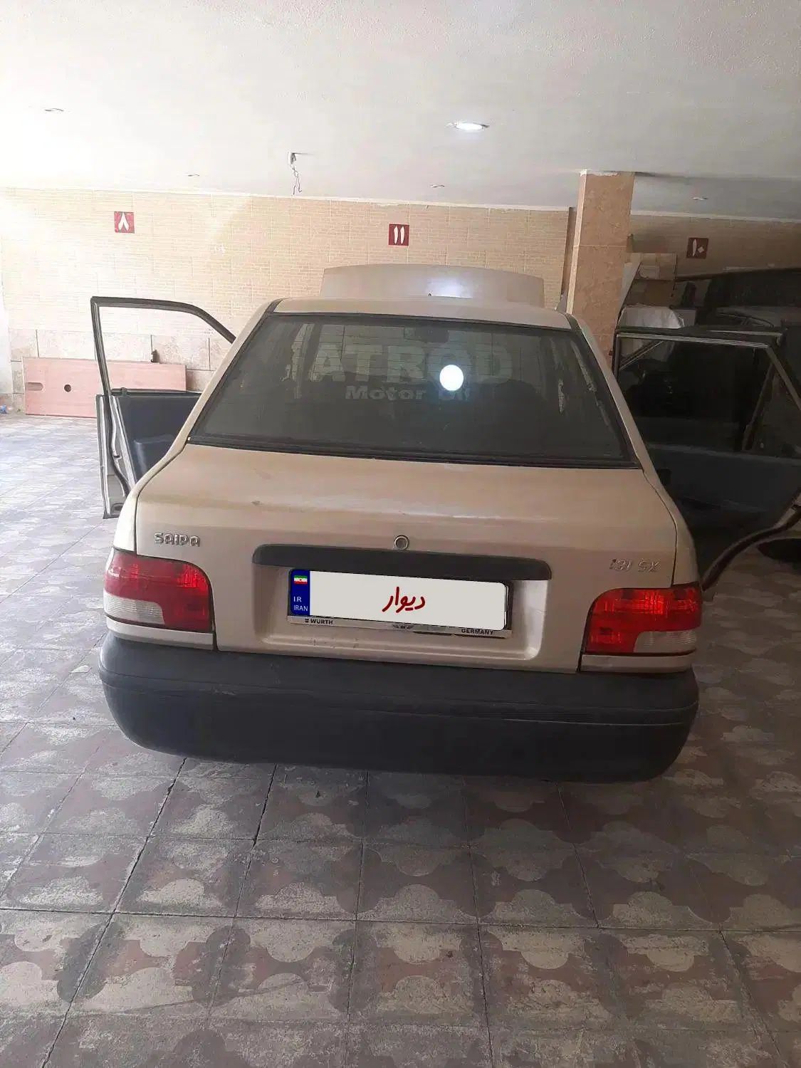 پراید صبا بنزینی - 1387