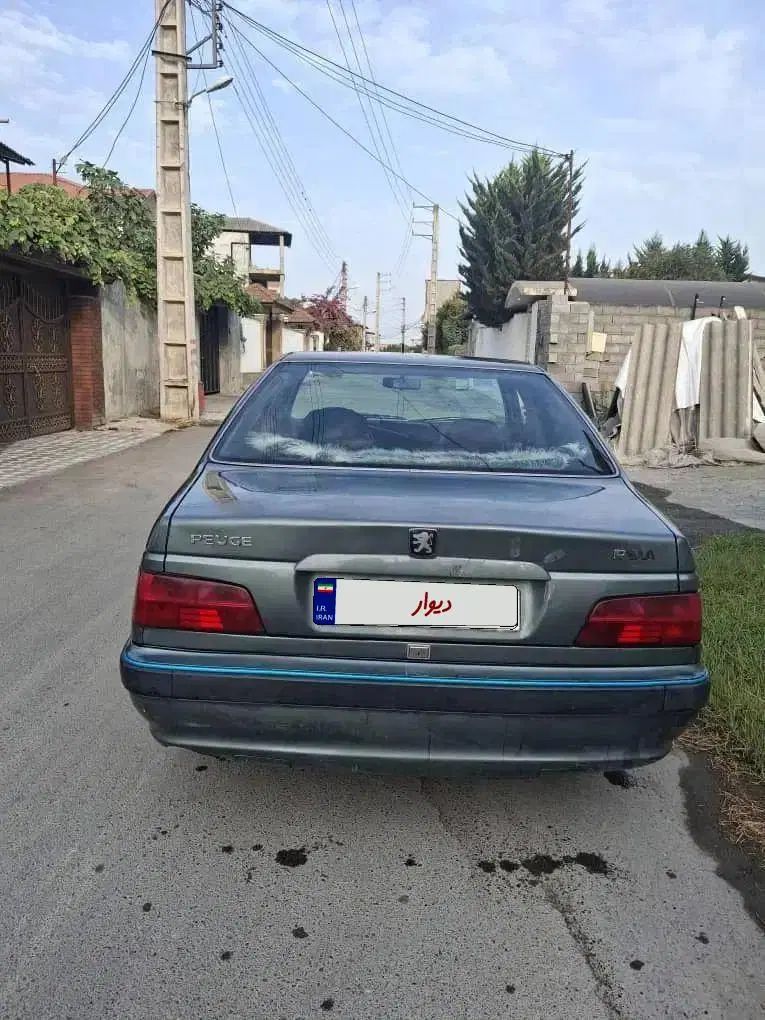 پژو پارس دوگانه سوز - 1387