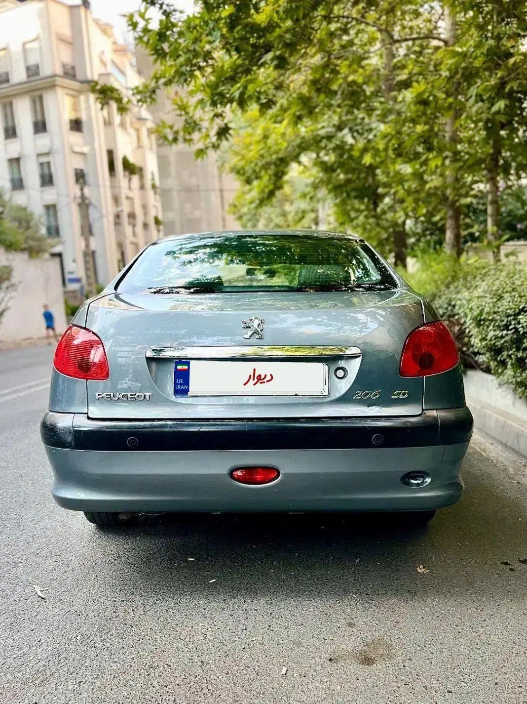 پژو ۲۰۶ صندوق دار v8 - 1395
