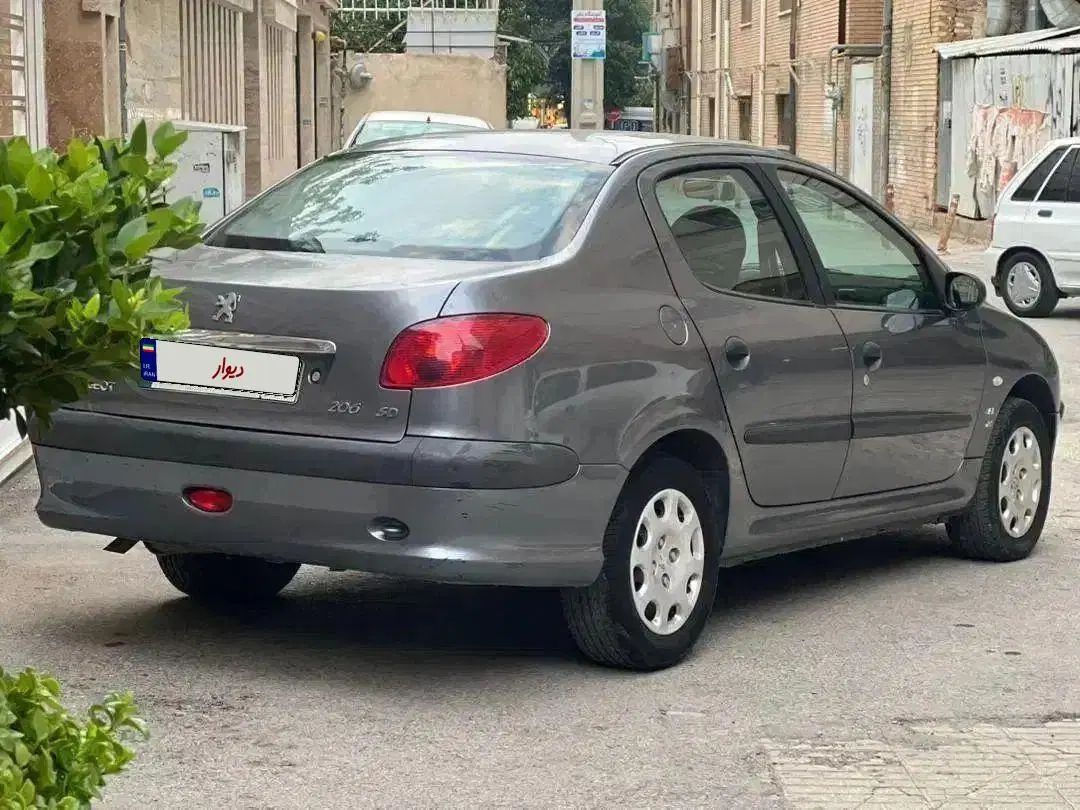 پژو ۲۰۶ صندوق دار v1 - 1387