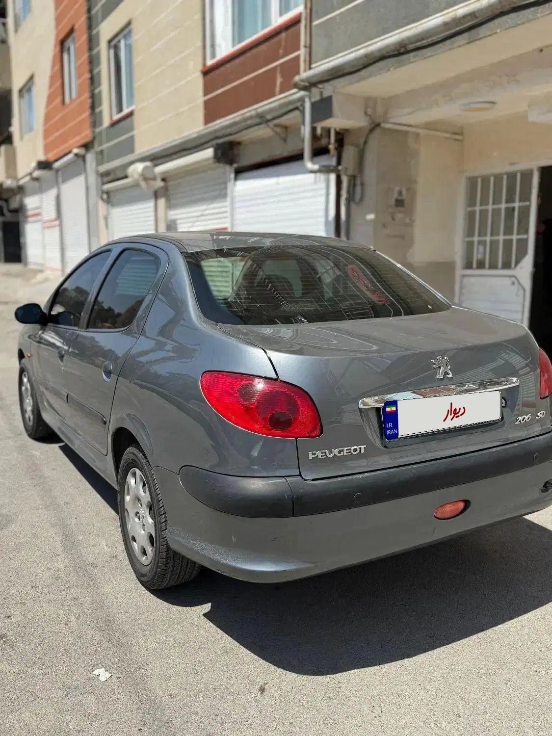 پژو ۲۰۶ صندوق دار v8 - 1395