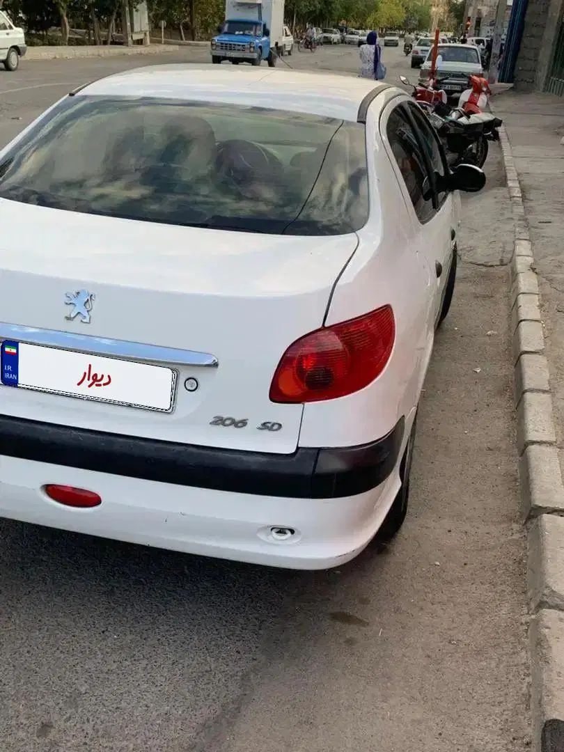پژو ۲۰۶ صندوق دار v9 - 1390