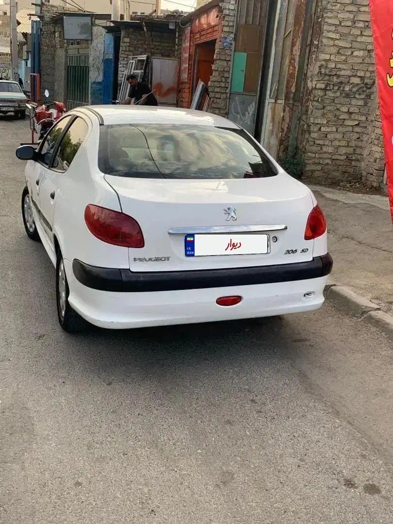 پژو ۲۰۶ صندوق دار v9 - 1390