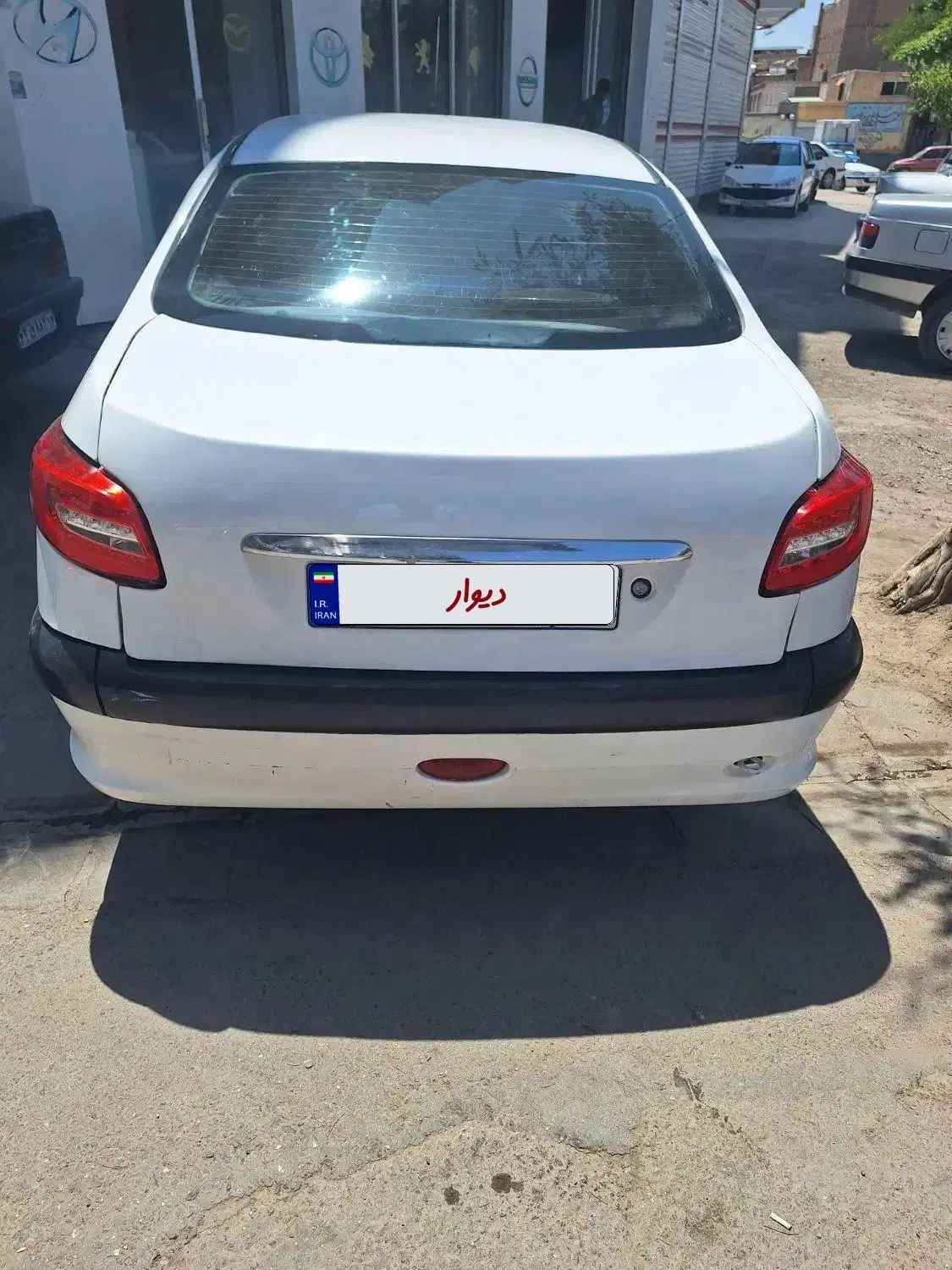 پژو ۲۰۶ صندوق دار v8 - 1387