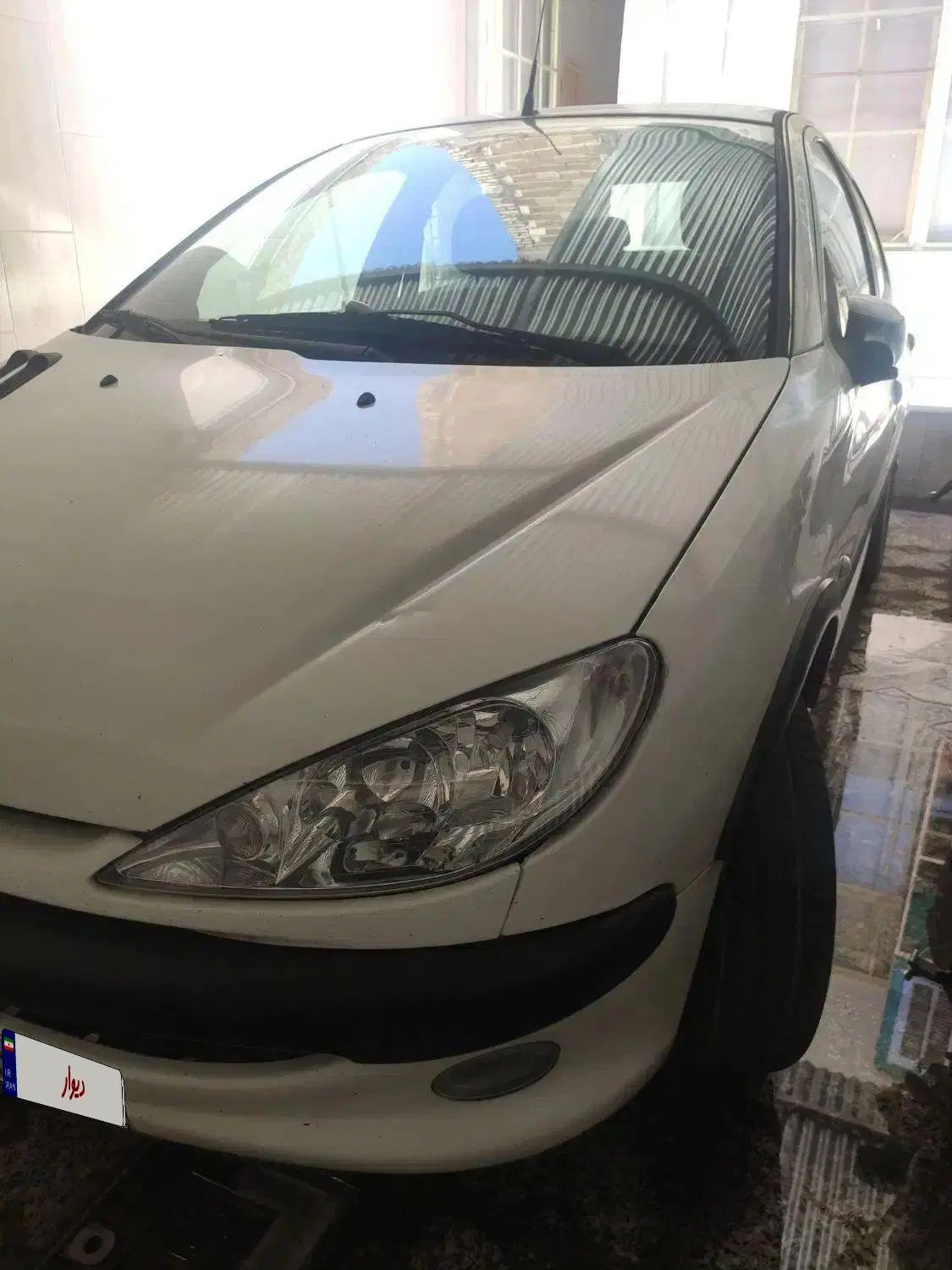پژو ۲۰۶ صندوق دار v8 - 1388