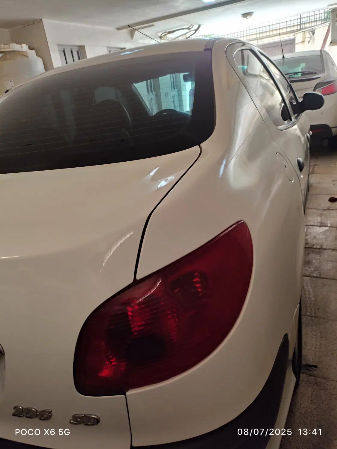 پژو ۲۰۶ صندوق دار v8 - 1396