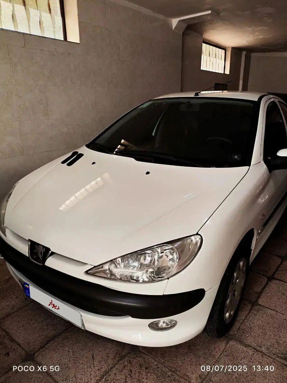 پژو ۲۰۶ صندوق دار v8 - 1396