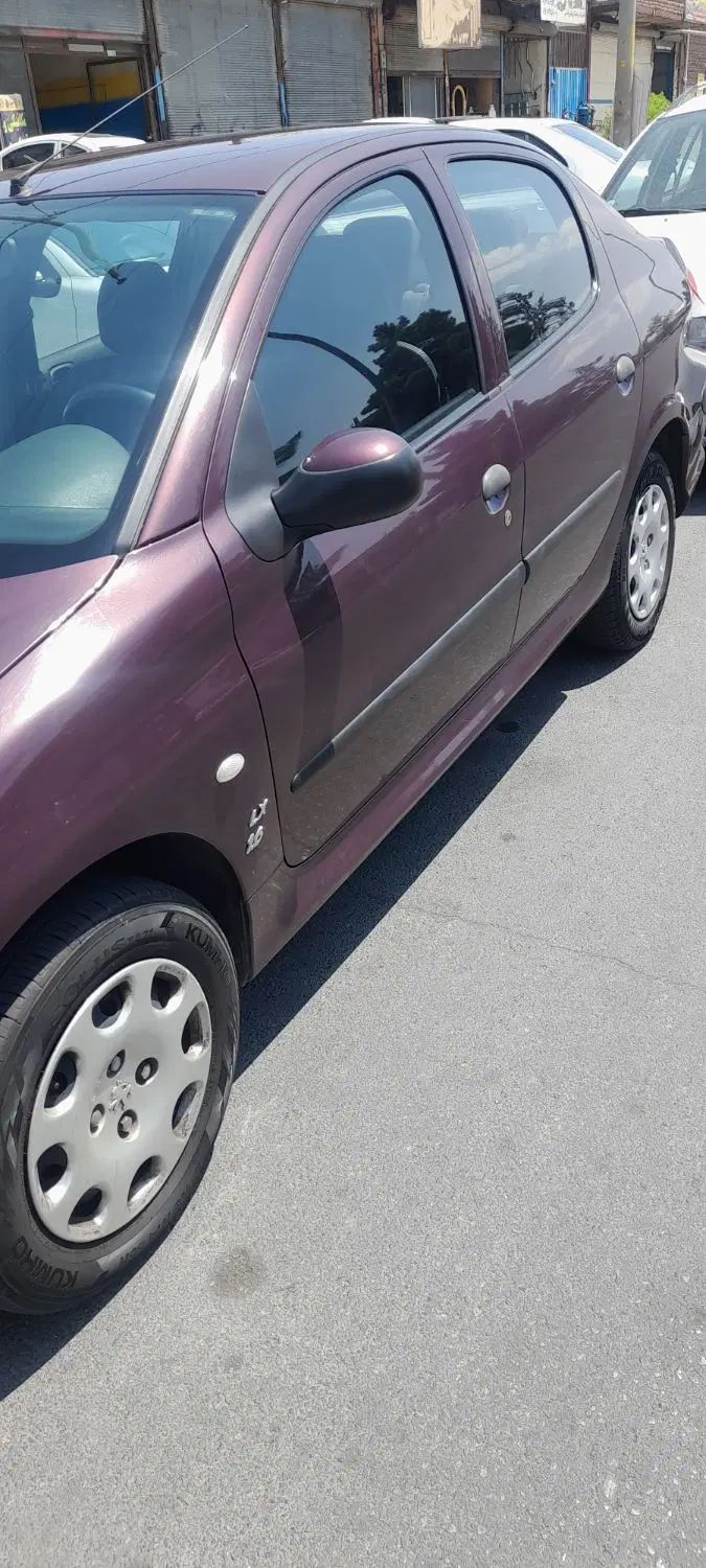 پژو ۲۰۶ صندوق دار v8 - 1398