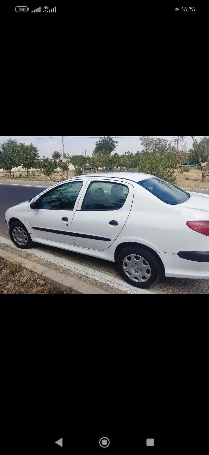 پژو ۲۰۶ صندوق دار v20 - 1390