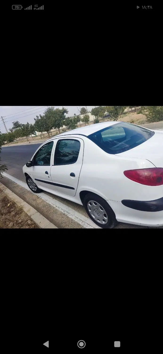 پژو ۲۰۶ صندوق دار v20 - 1390