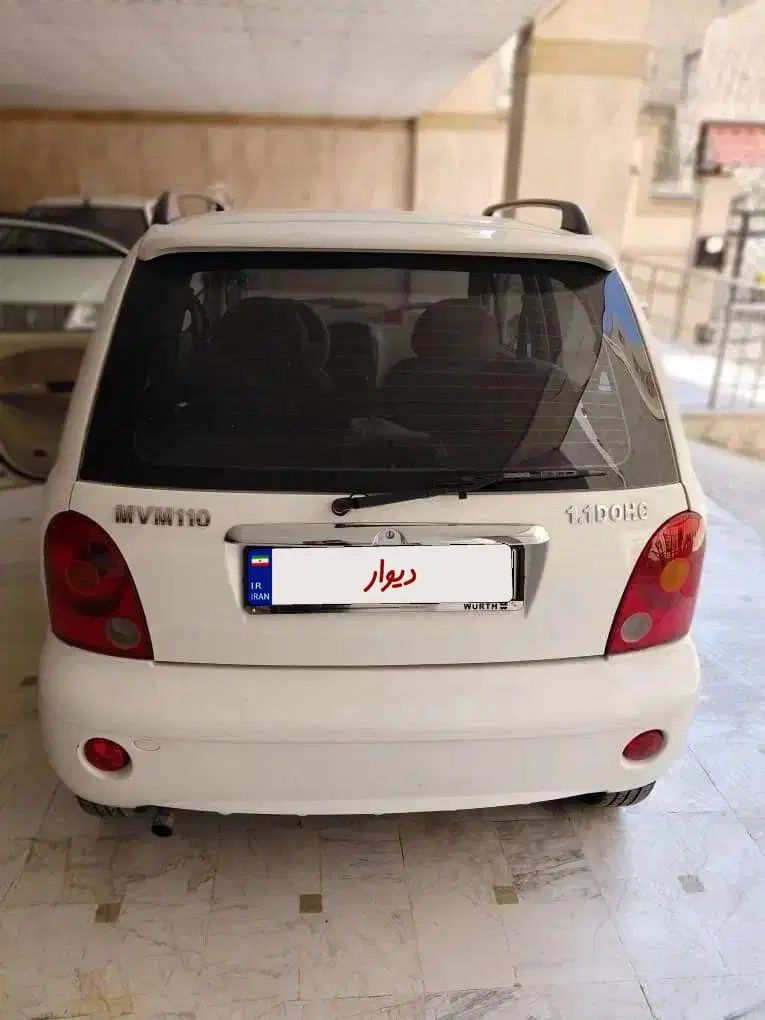ام وی ام 110 چهار سیلندر دنده ای - 1393