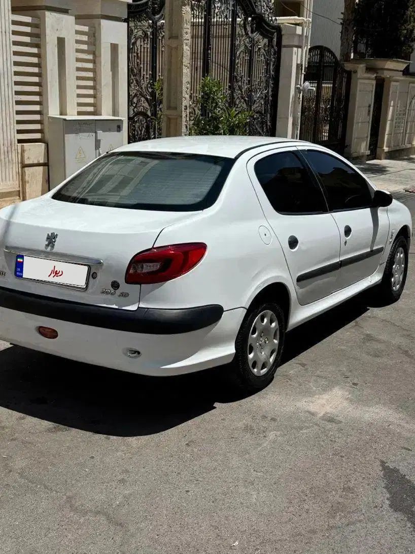 پژو ۲۰۶ صندوق دار v19 - 1390