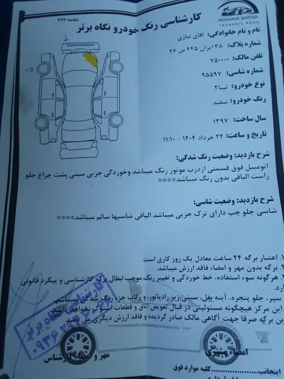 تیبا 2 EX رینگ آلومینیومی - 1397