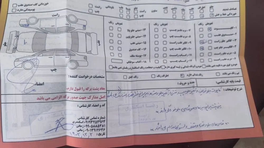 پژو 206 تیپ 2 - 1388