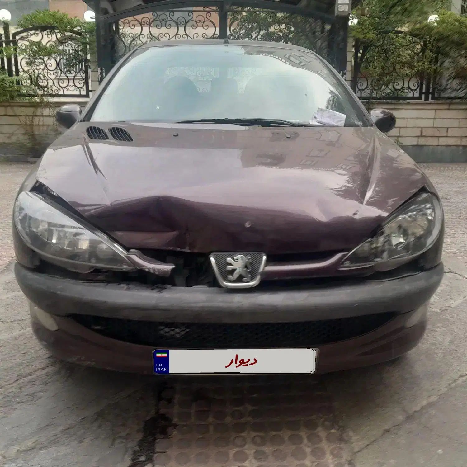 پژو ۲۰۶ صندوق دار v8 - 1394