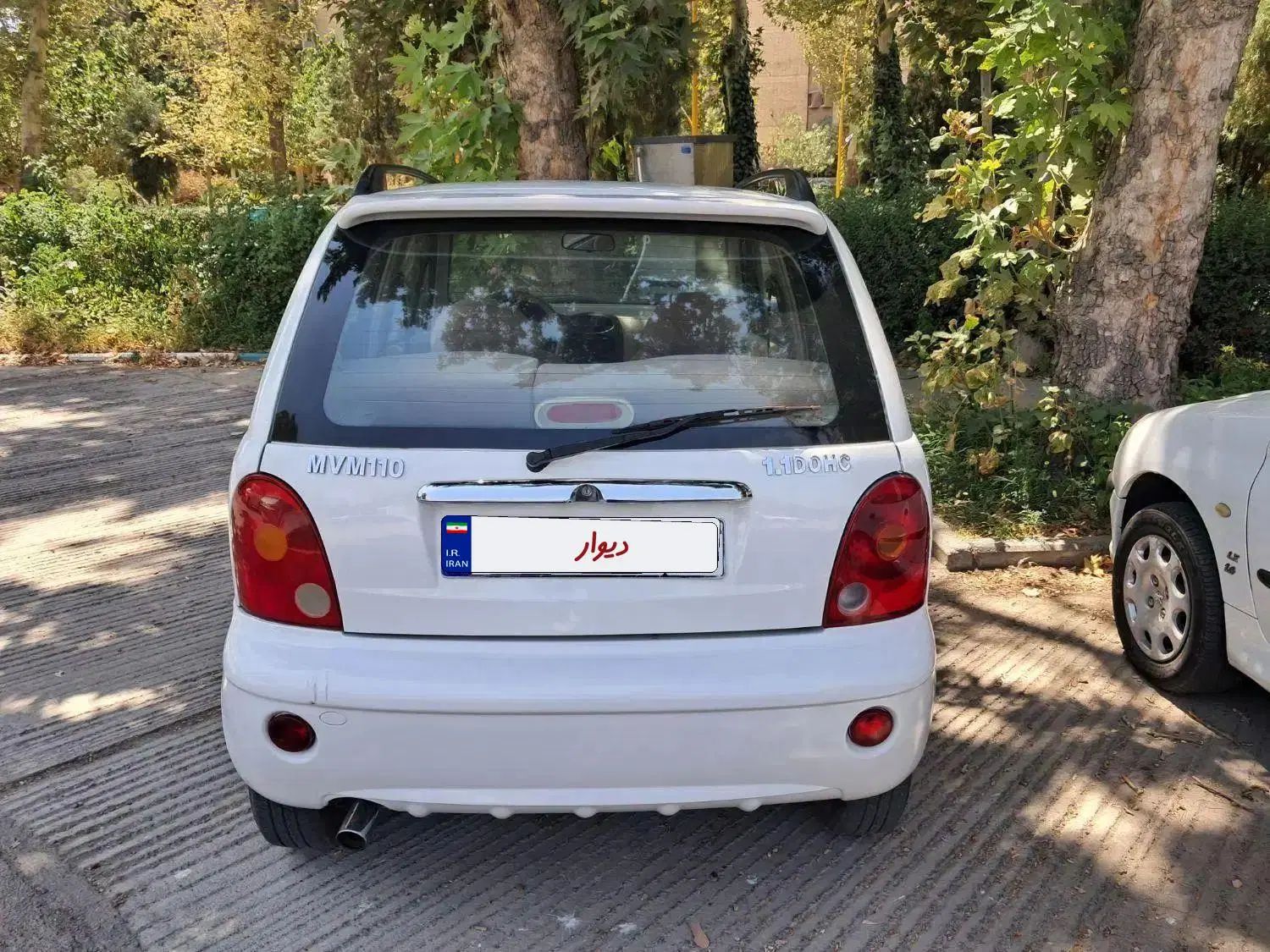 ام وی ام 110 چهار سیلندر دنده ای - 1390