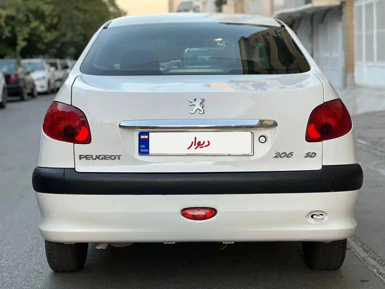 پژو ۲۰۶ صندوق دار v20 - 1388