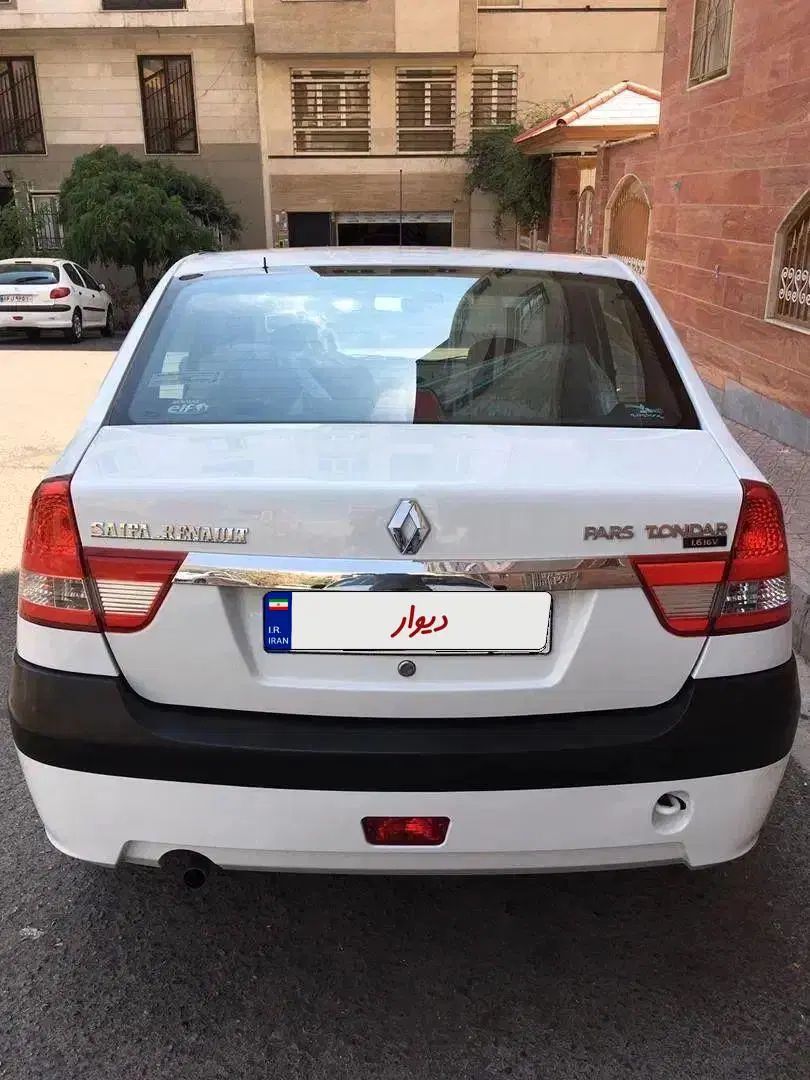 رنو پارس تندر گیربکس JHQ + مولتی مدیا - 1398