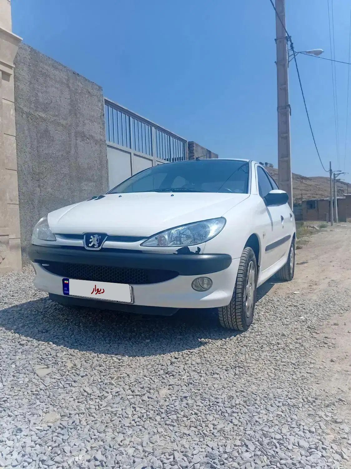 پژو ۲۰۶ صندوق دار v8 - 1390