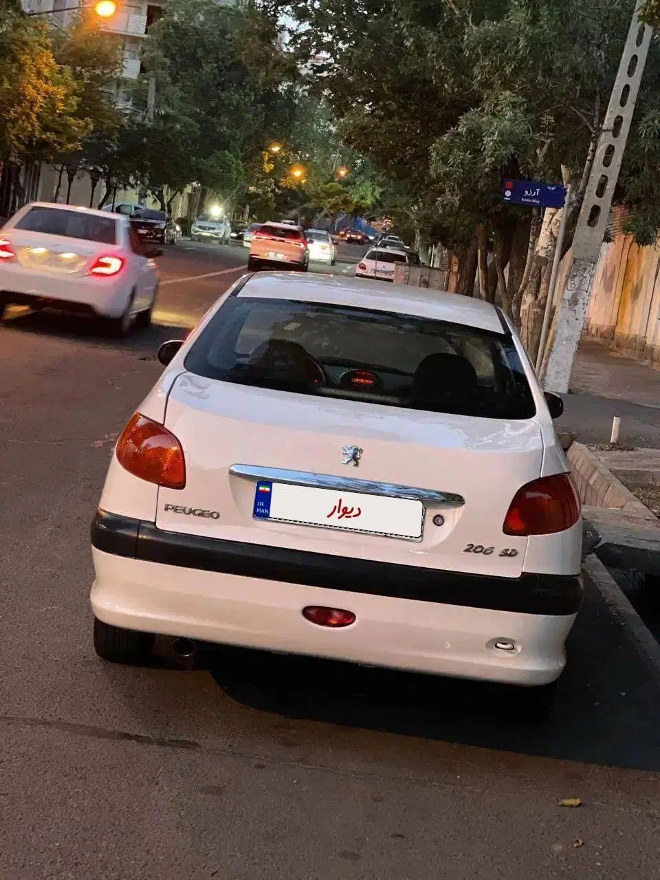پژو ۲۰۶ صندوق دار v1 - 1386