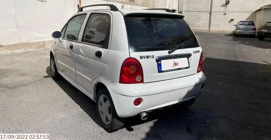 ام وی ام 110 چهار سیلندر دنده ای - 1393