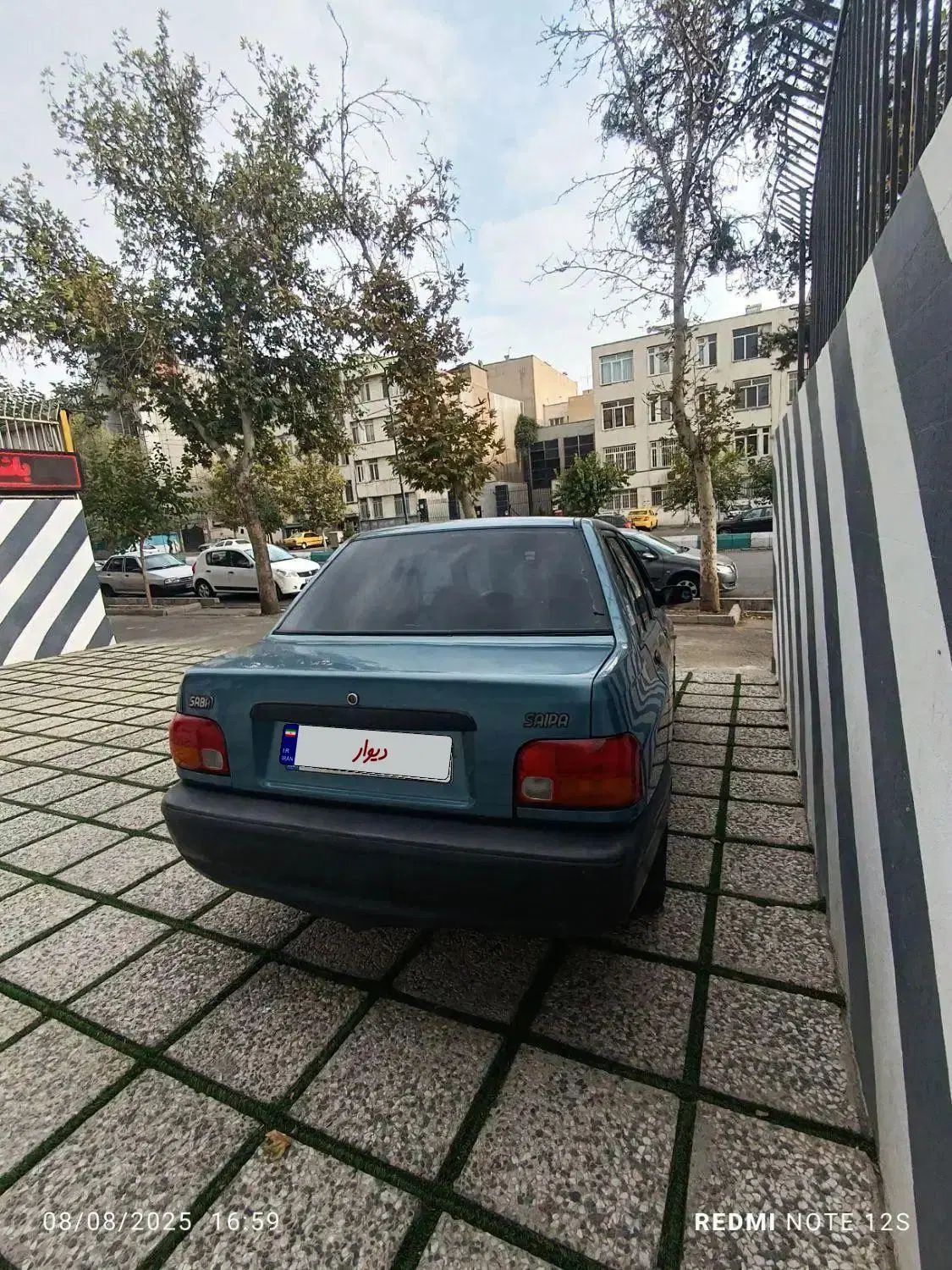 پراید صبا بنزینی - 1387