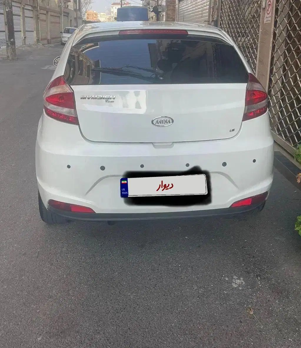 ام وی ام 315 هاچ بک اسپرت لاکچری - 1394