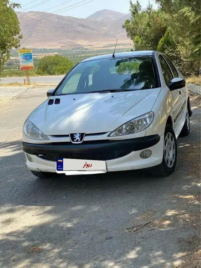 پژو ۲۰۶ صندوق دار v8 - 1396
