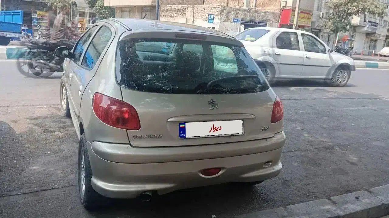 پژو 206 تیپ 2 - 1386