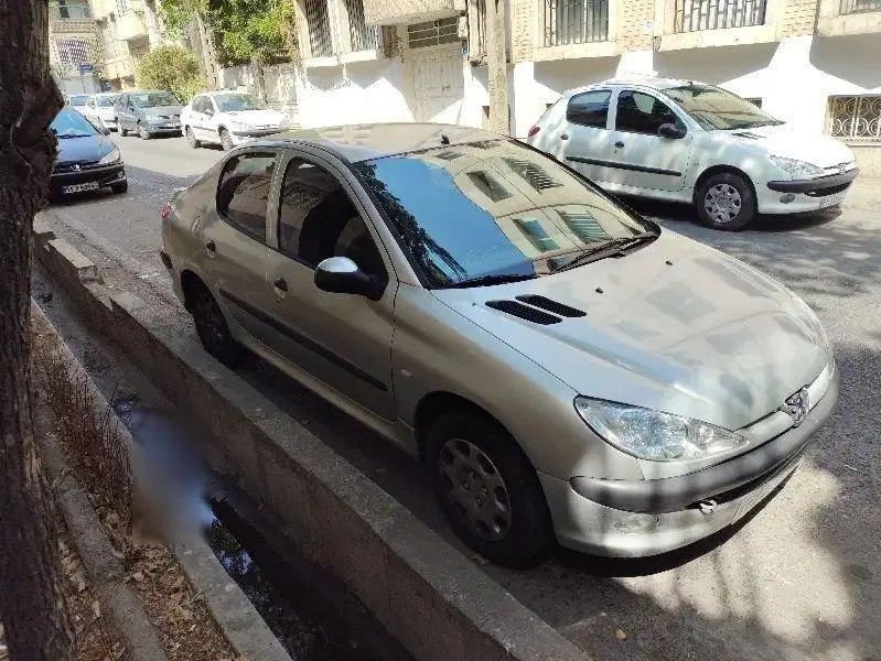 پژو ۲۰۶ صندوق دار v8 - 1388