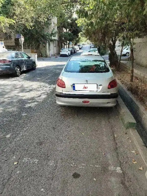 پژو ۲۰۶ صندوق دار v8 - 1388
