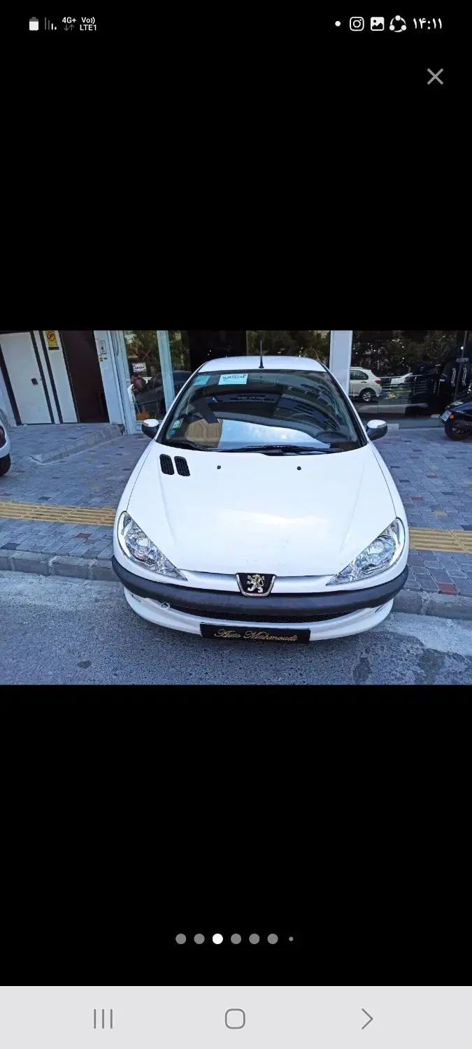 پژو ۲۰۶ صندوق دار v8 - 1395