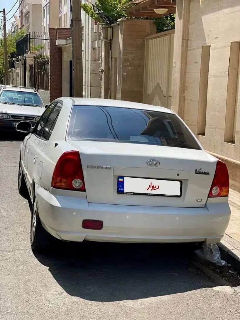 هیوندای ورنا اتوماتیک - 1386