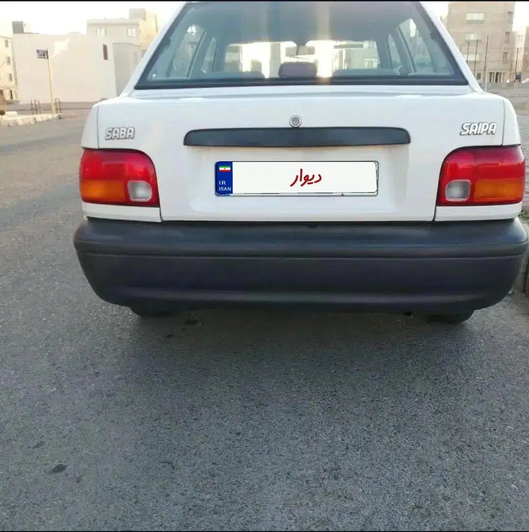 پراید صبا بنزینی - 1387