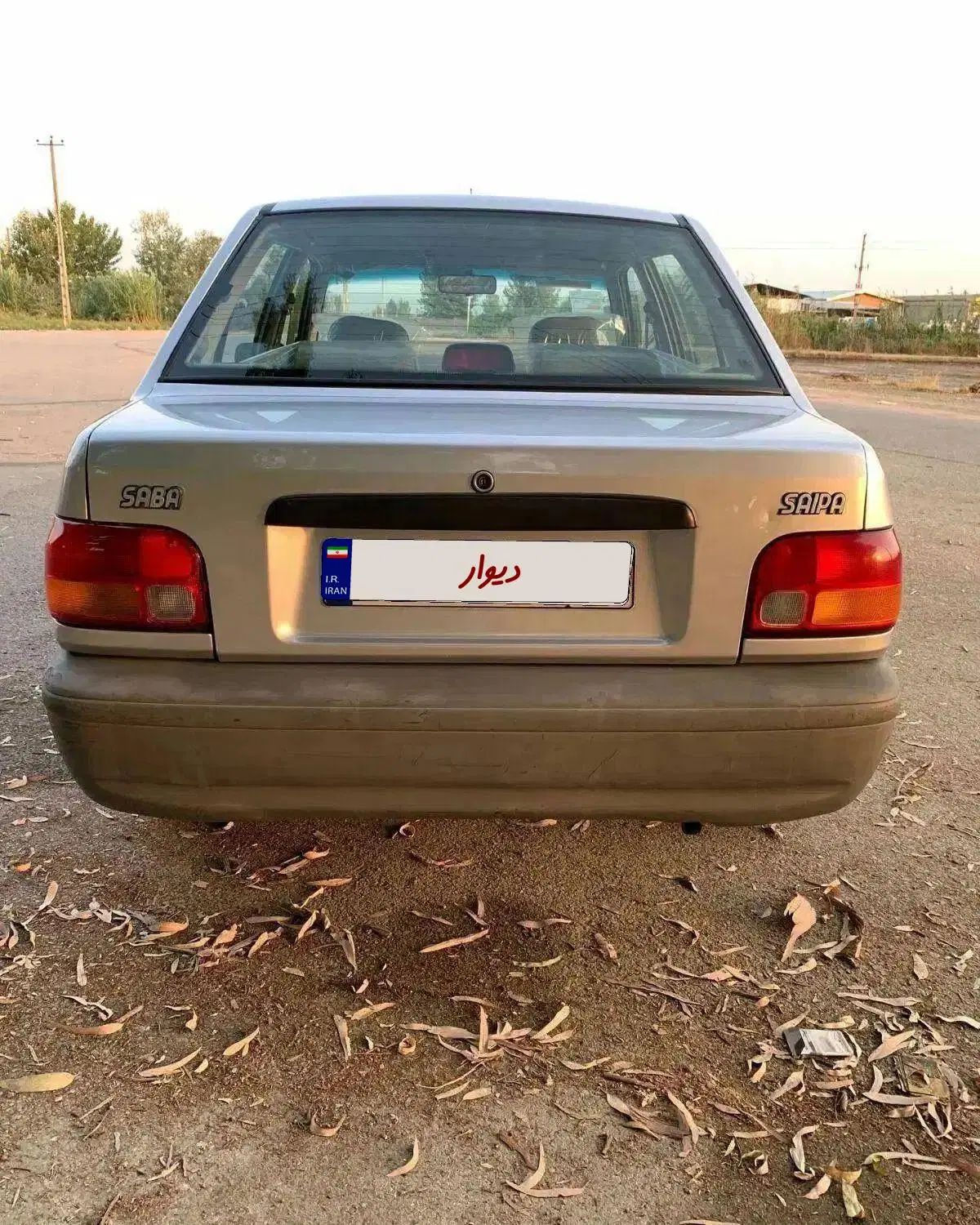 پراید صبا بنزینی - 1386
