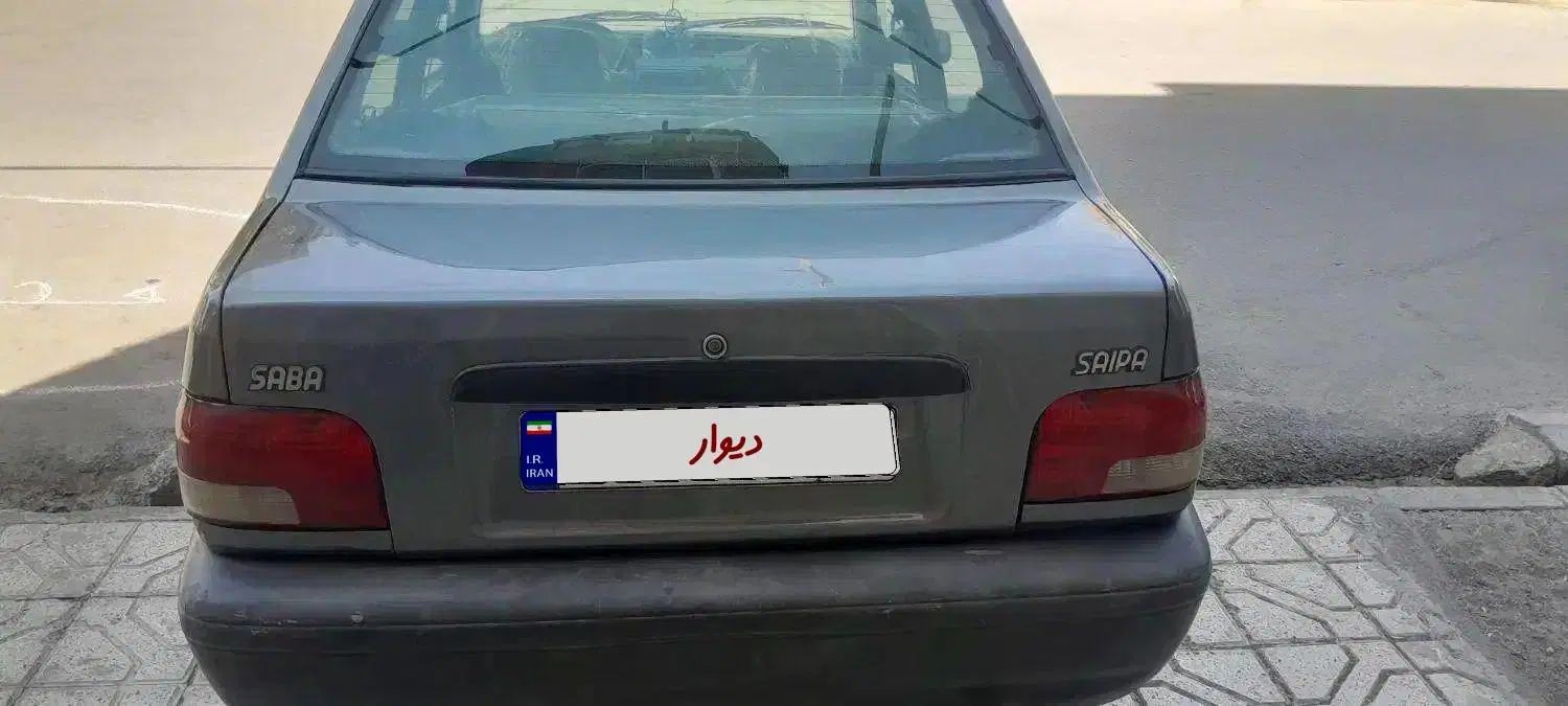 پراید صبا بنزینی - 1386