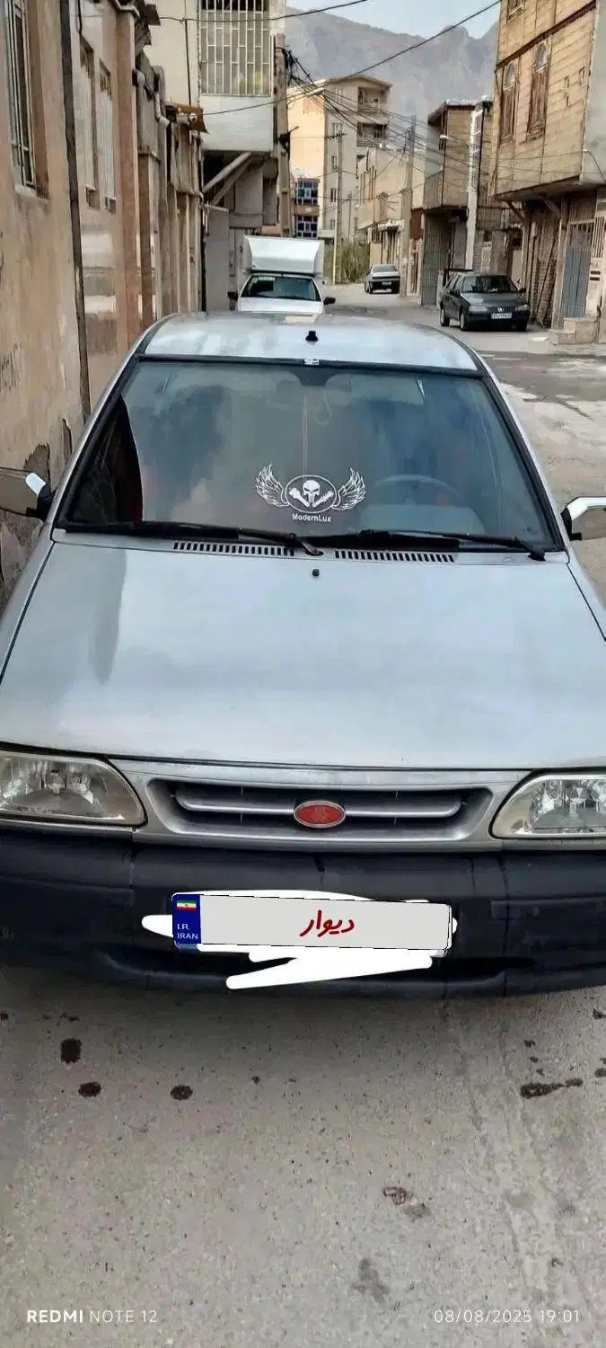 پراید صبا بنزینی - 1386