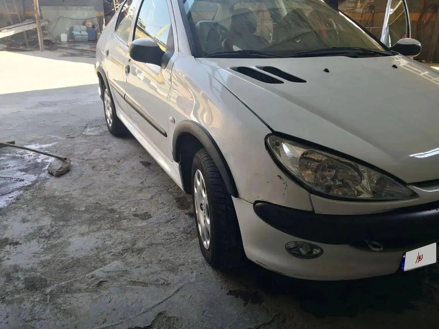 پژو ۲۰۶ صندوق دار v8 - 1396