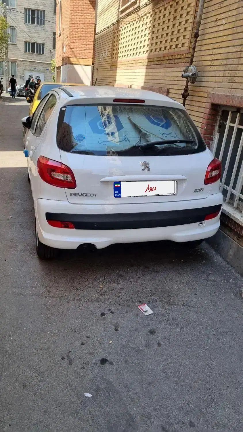 پژو 207 اتوماتیک TU5P - 1404