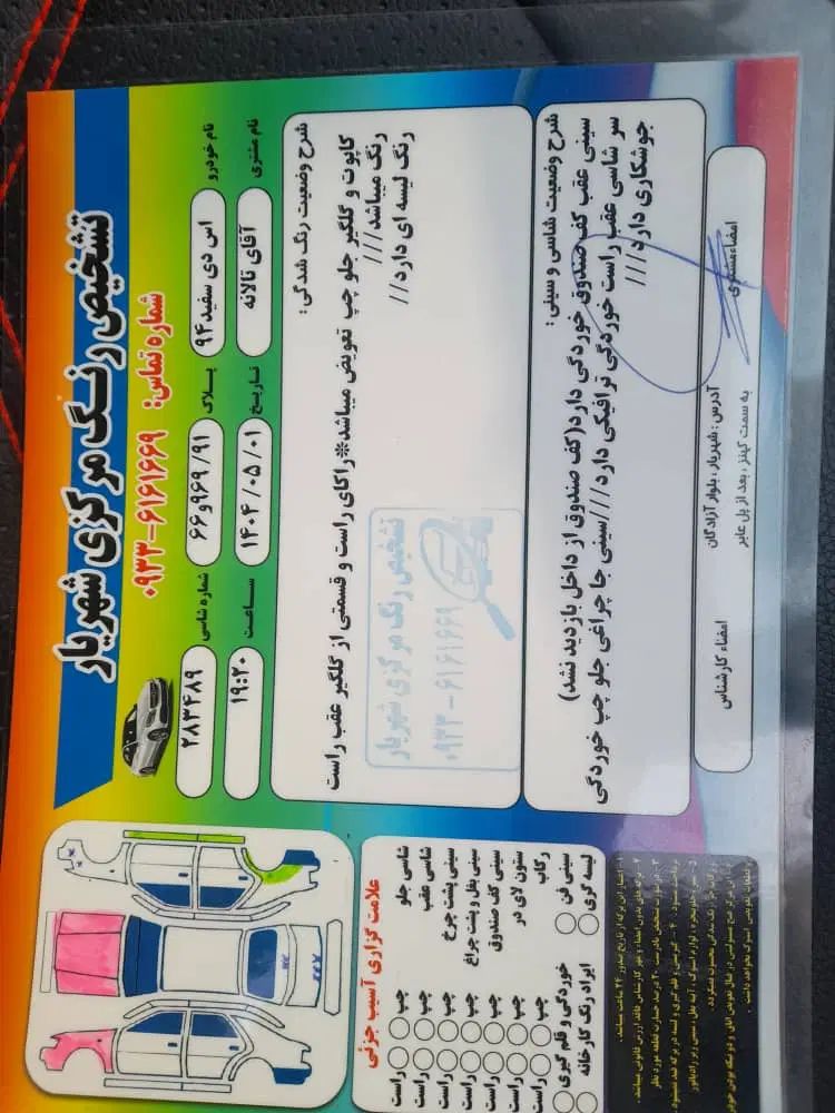 پژو ۲۰۶ صندوق دار v8 - 1394