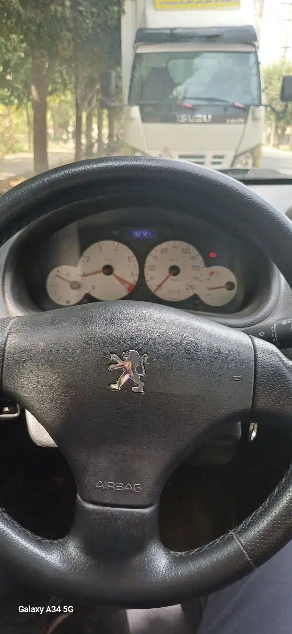 پژو ۲۰۶ صندوق دار v8 - 1389
