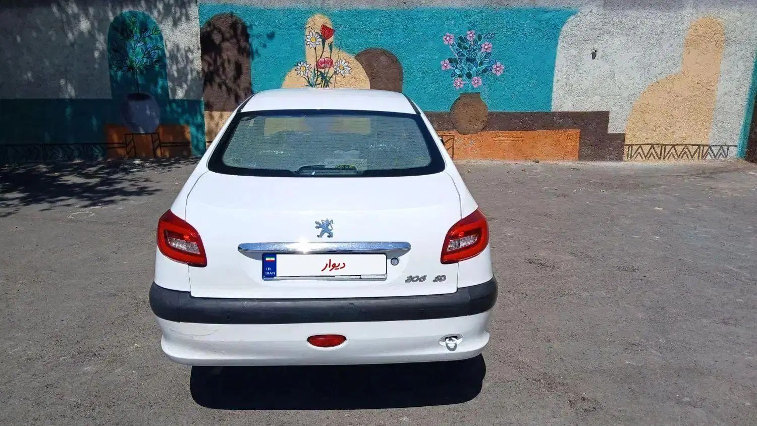 پژو ۲۰۶ صندوق دار v8 - 1395