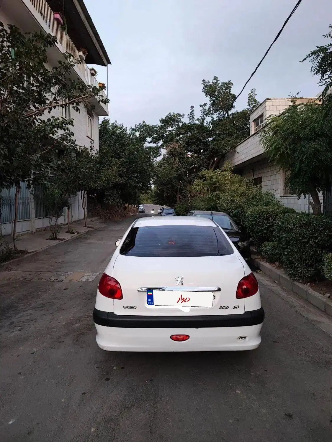 پژو ۲۰۶ صندوق دار v8 - 1396