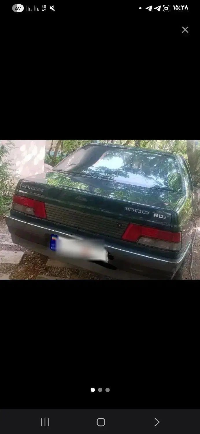 پژو آردی دوگانه سوز CNG - 1383