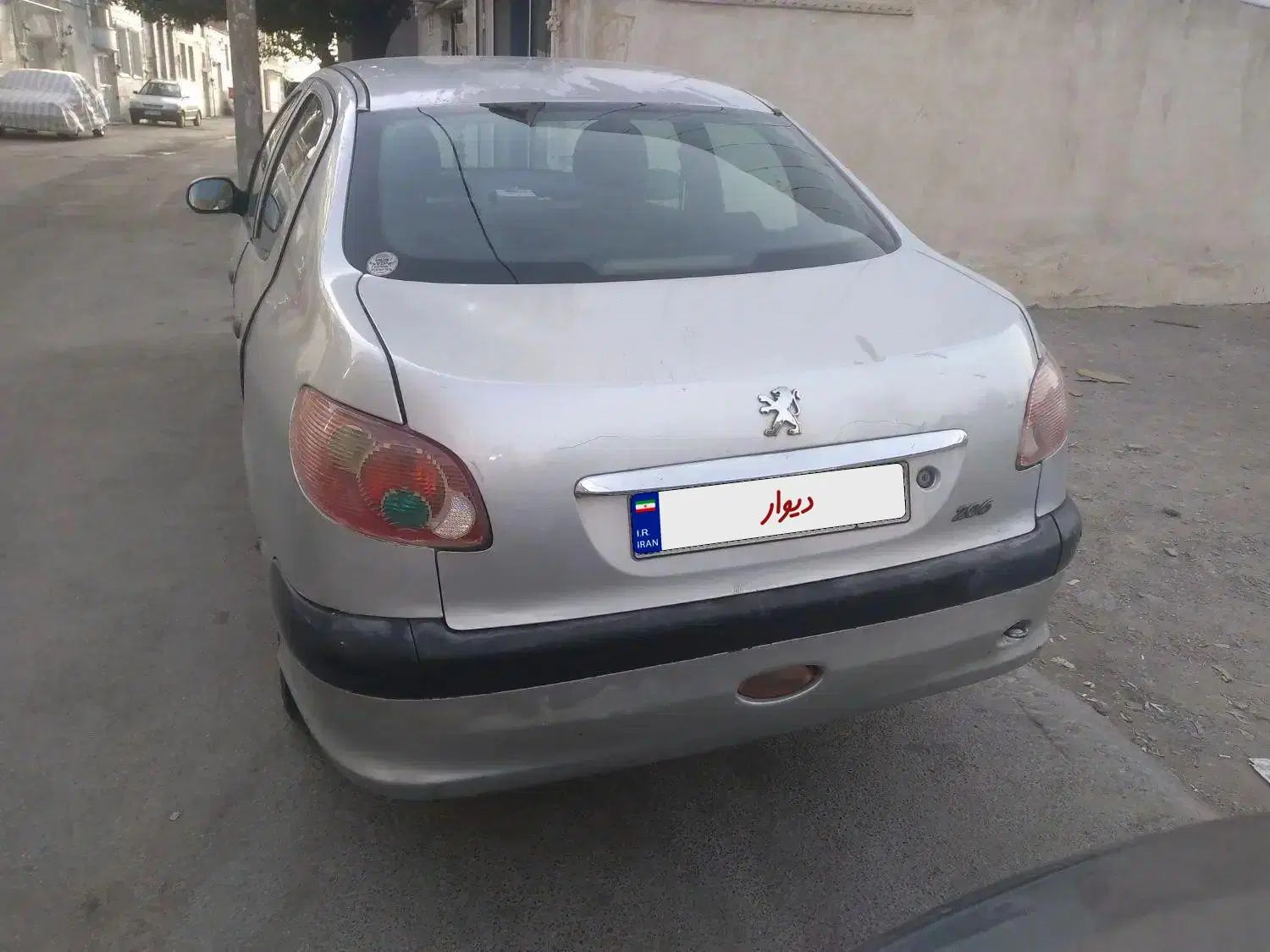 پژو ۲۰۶ صندوق دار v1 - 1386